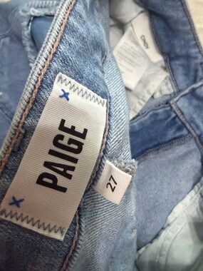 Paige Cindy  size 27 cotton hem spandex